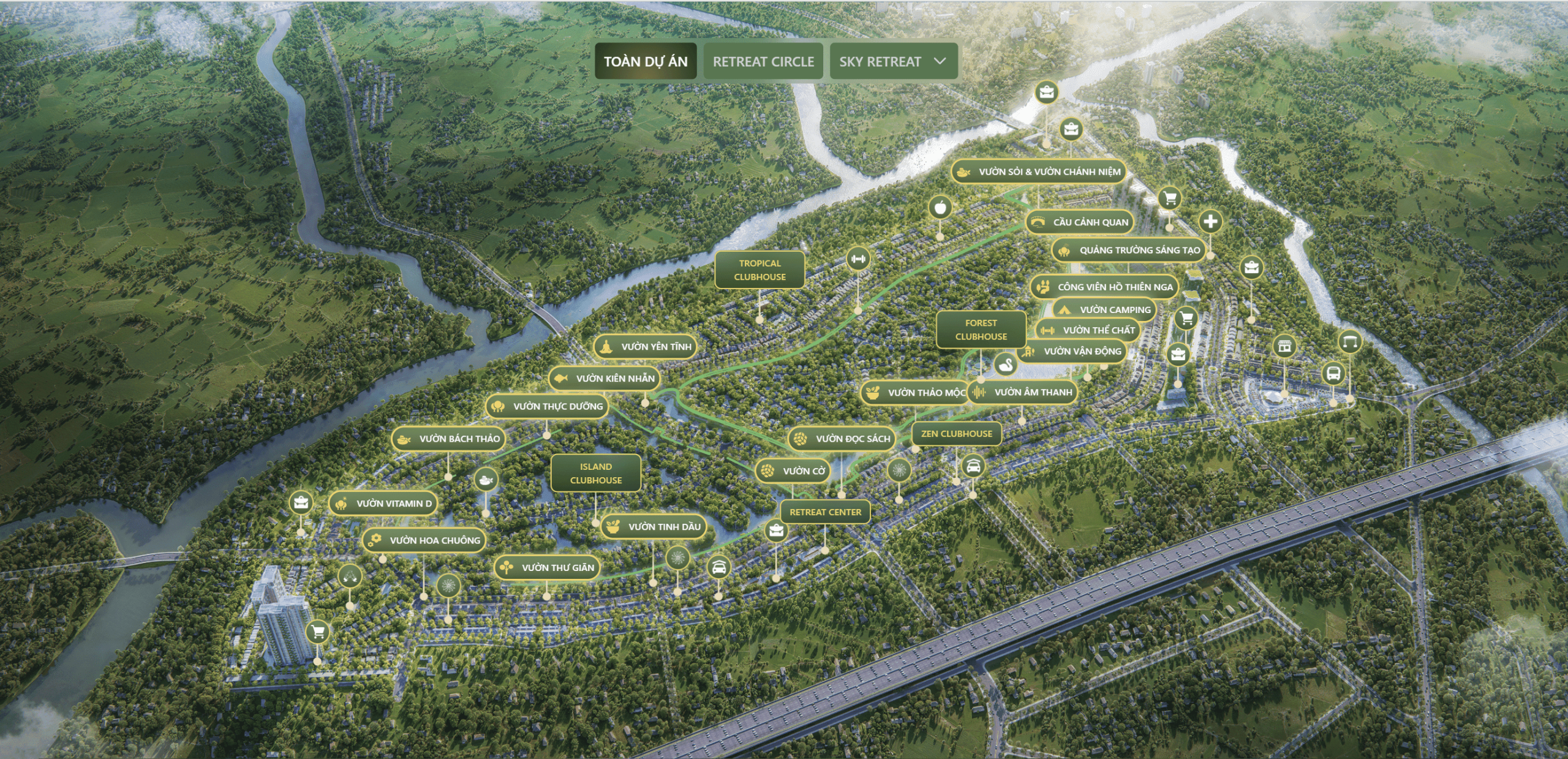 Tiện ích Eco Retreat